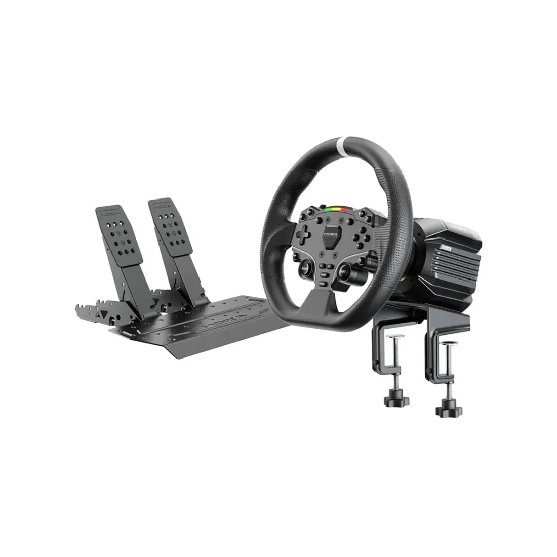 Игровой руль MOZA R5 Pro Bundle (R5 Pro Base,ES Lite Wheel,SR-P Lite2 Pedals,Table Clamp) RS105