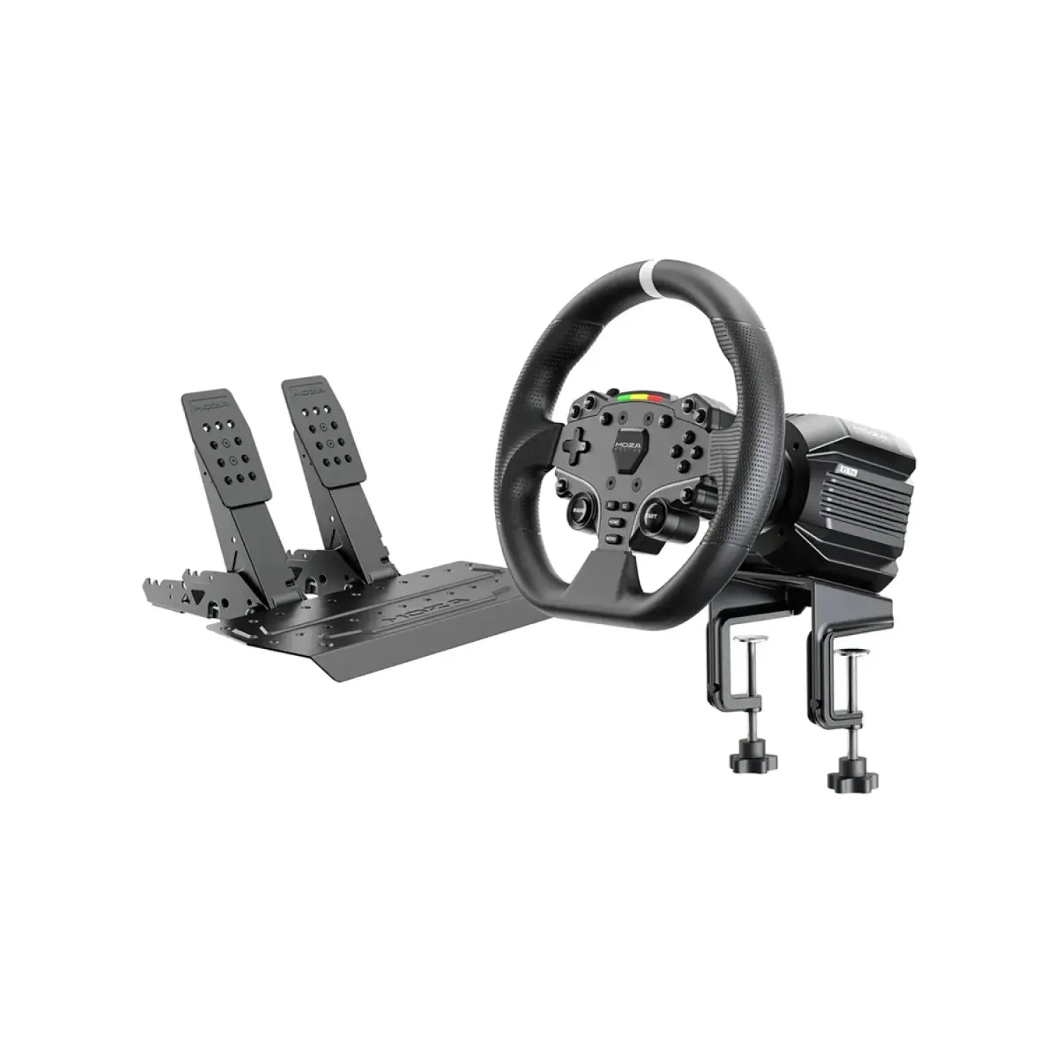 Игровой руль MOZA R5 Pro Bundle (R5 Pro Base,ES Lite Wheel,SR-P Lite2 Pedals,Table Clamp) RS105