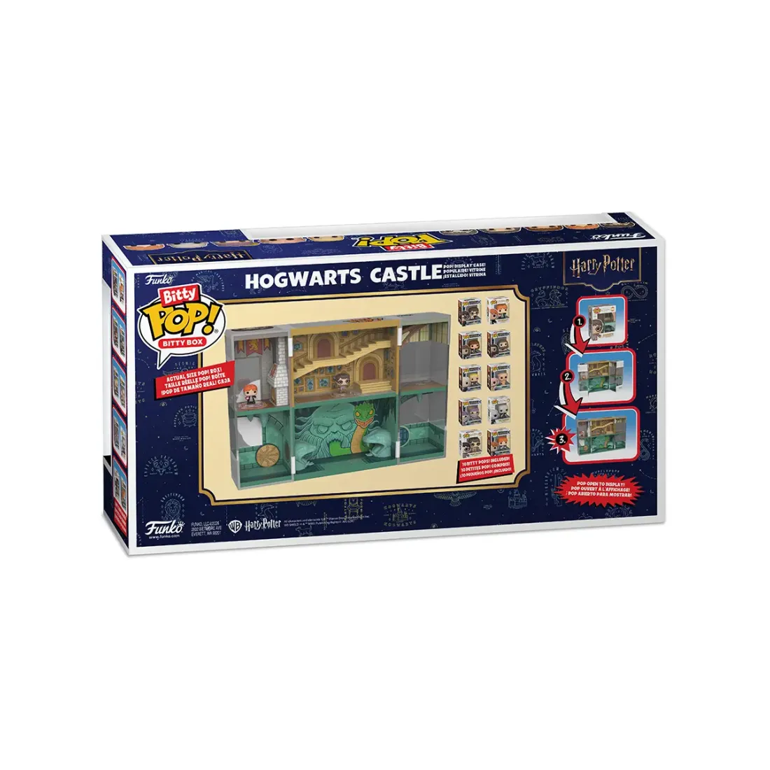 Набор Funko Bitty POP! Bitty Box Harry Potter Hogwarts Castle (BF) (Exc) 11шт 95387