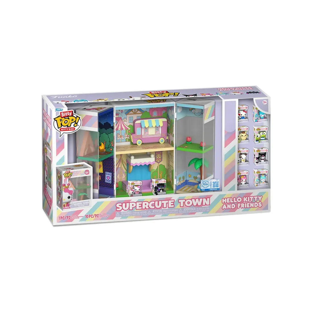 Набор Funko Bitty POP! Bitty Box Hello Kitty Supercute Town (BF) (Exc) 11шт 97037