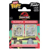 Набор Funko Bitty POP! Jurassic Park Velociraptor & Brachiosaurus 2шт 94199