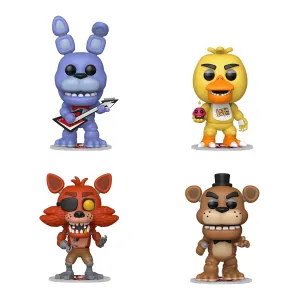 Набор Funko POP! Games FNAF Freddy/Bonnie/Chica/Foxy 4шт 95660