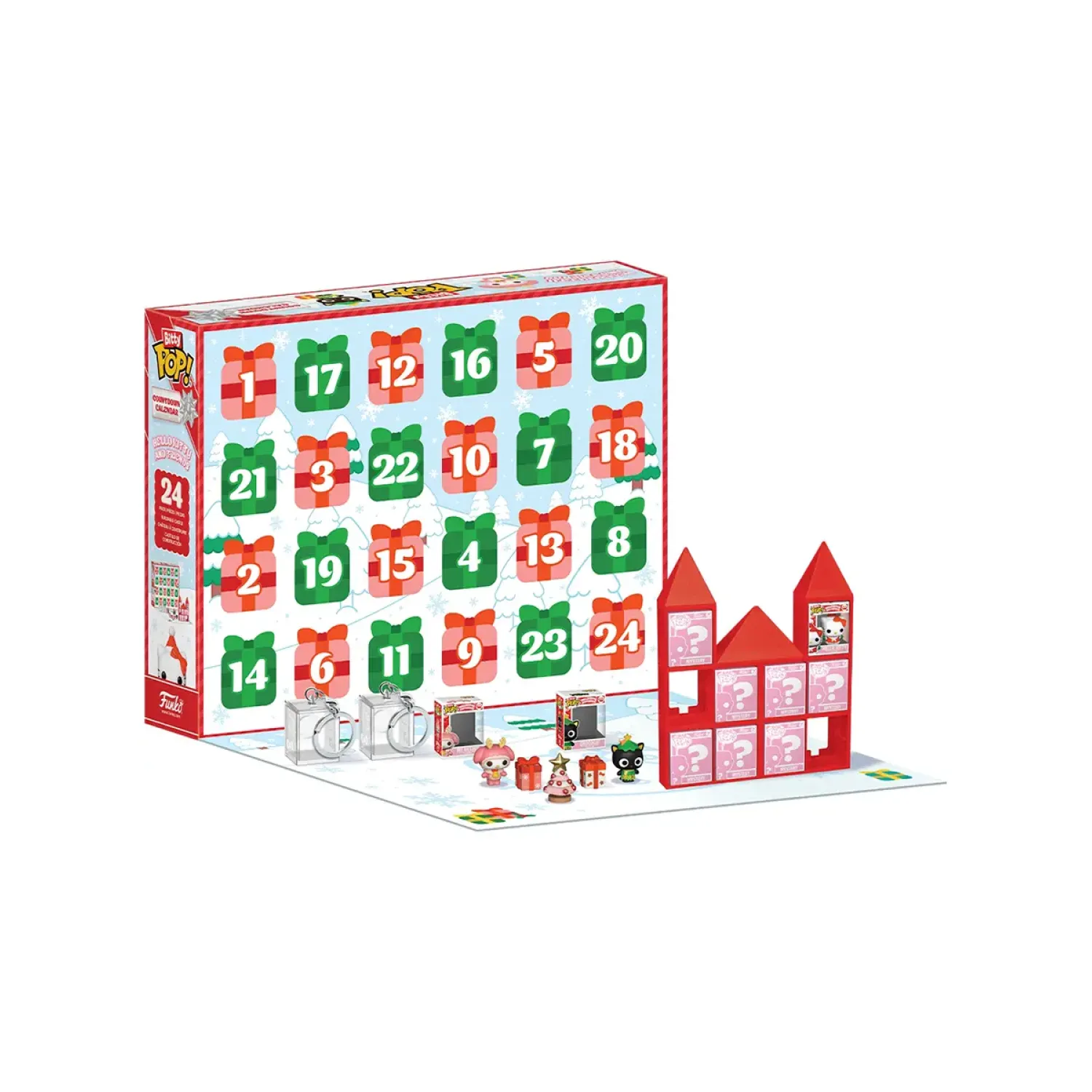 Набор подарочный Funko Bitty POP! Countdown Calendar Hello Kitty & Friends 24шт 92656