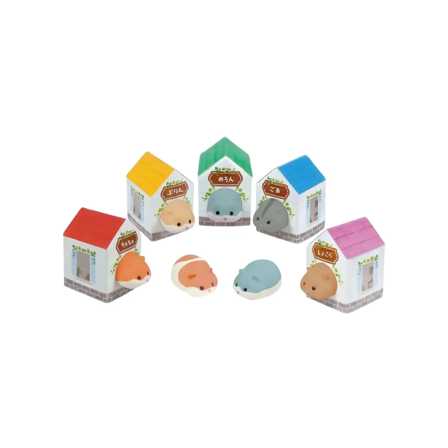 Набор Фигурок Munyumunyu! White Little House 5шт 4580575887986
