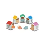 Набор Фигурок Munyumunyu! White Little House 5шт 4580575887986