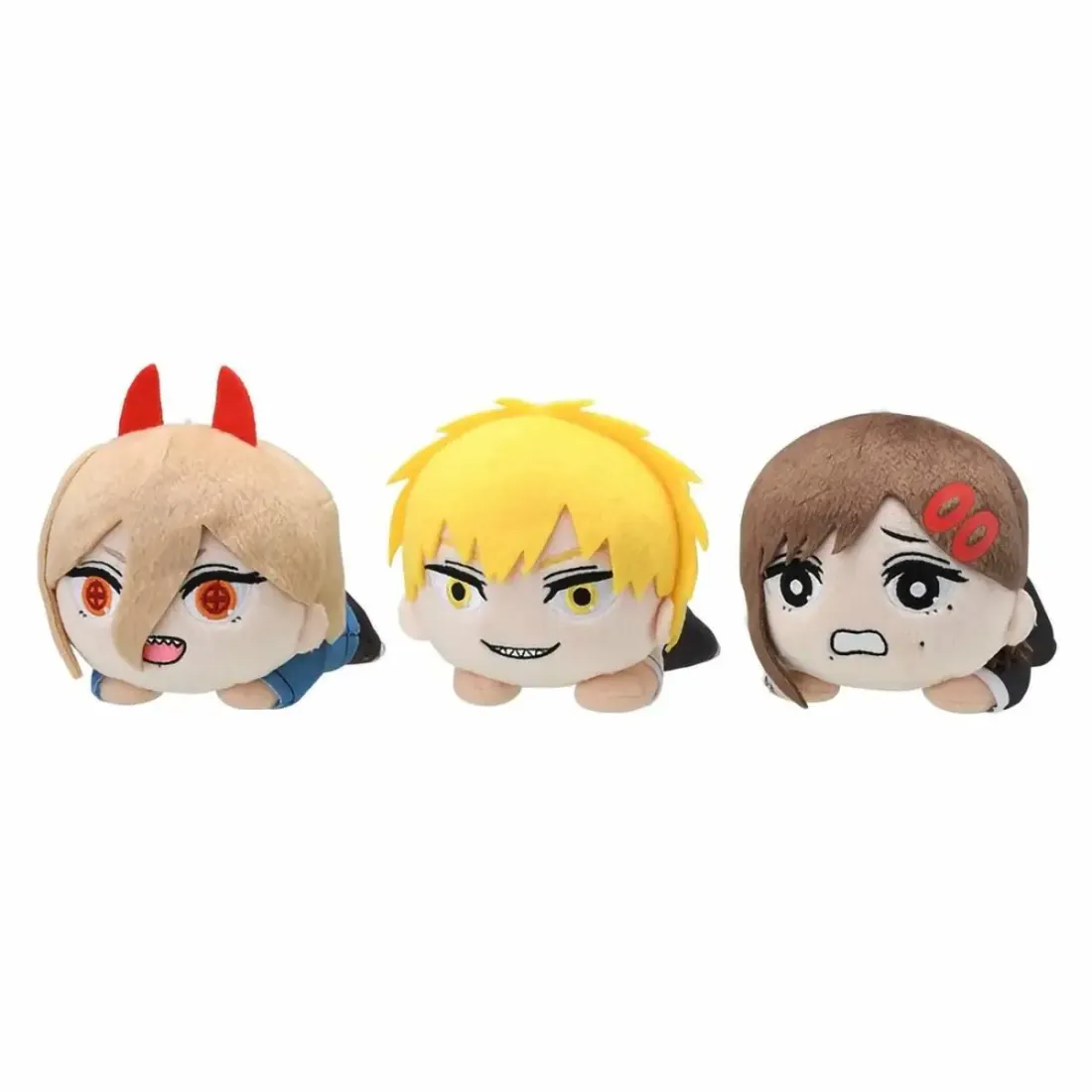 Плюш SEGA Nesoberi Человек-бензопила Denji Power Kobeni 1шт 4580779514039