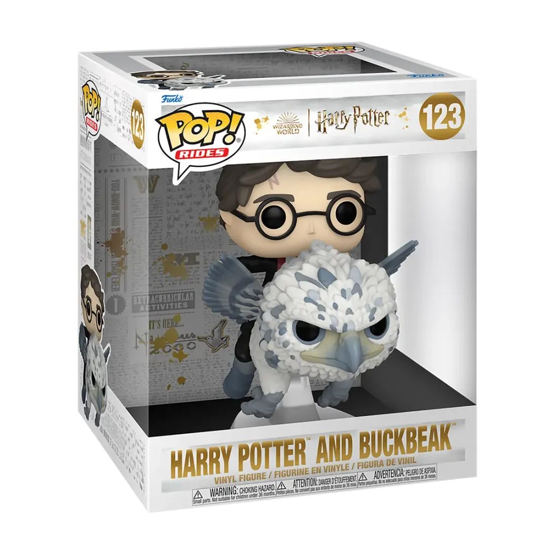 Фигурка Funko POP! Rides Harry Potter POA Harry Potter and Buckbeak (123) 76008