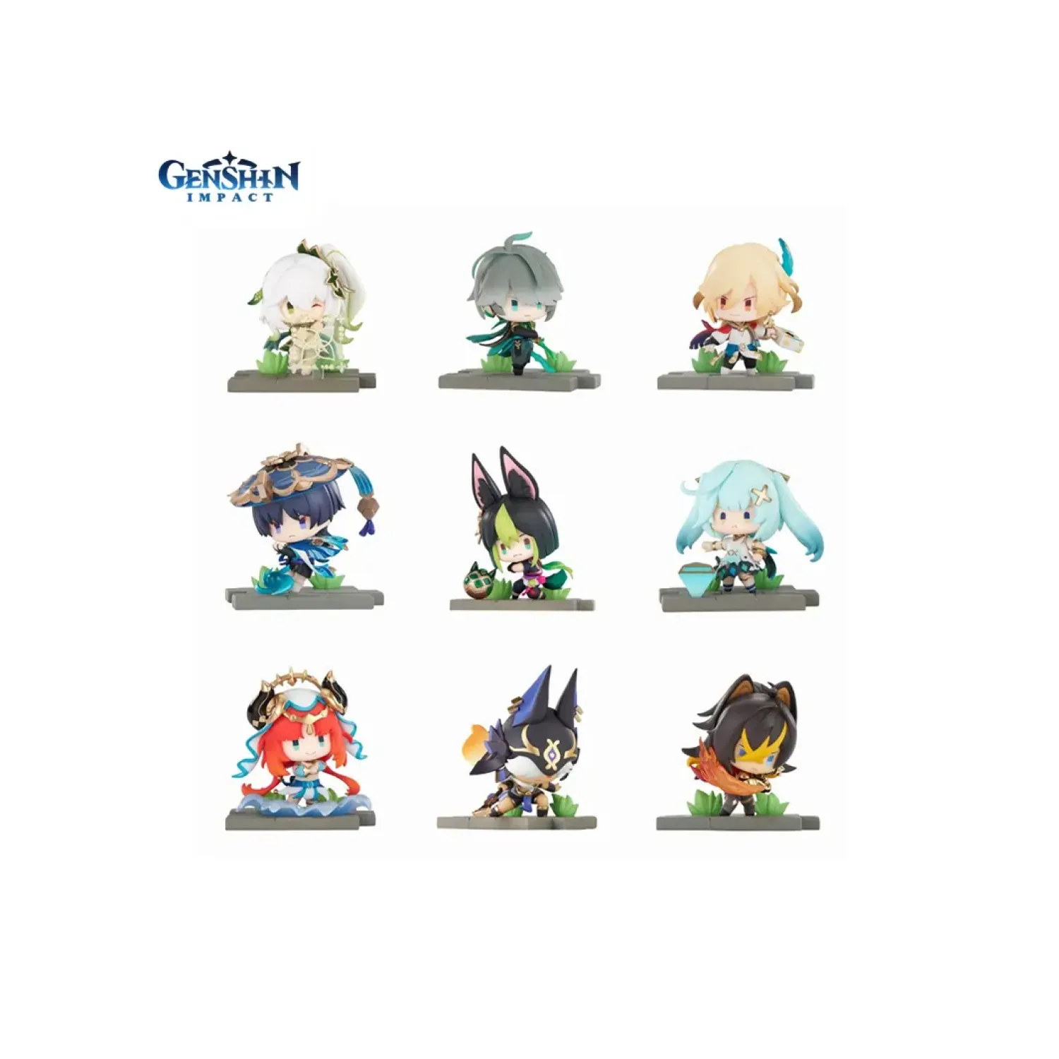 Фигурка Genshin Impact Battlefield Valor Themed Series Сумеру Blind Box 7 см 1 шт 6971995422761