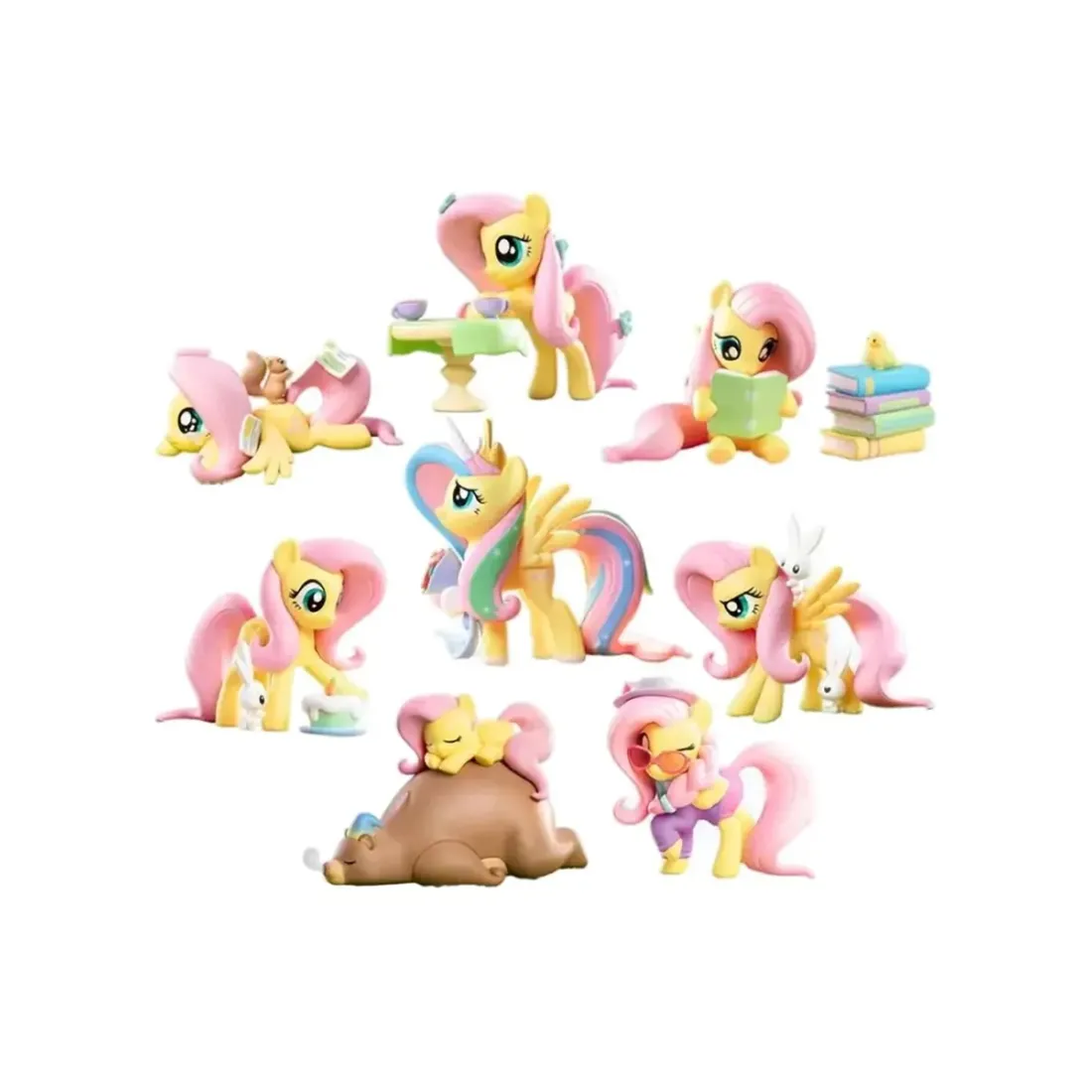 Фигурка My Little Pony Sweet Diary Series Флаттершай Blind Box 7 см 1 шт 
 MX2091