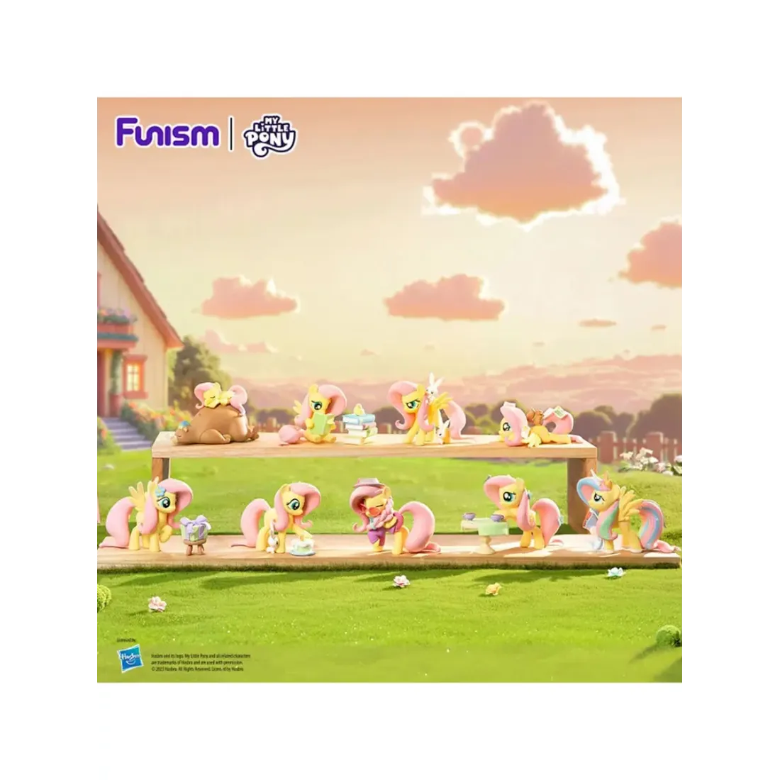 Фигурка My Little Pony Sweet Diary Series Флаттершай Blind Box 7 см 1 шт 
 MX2091