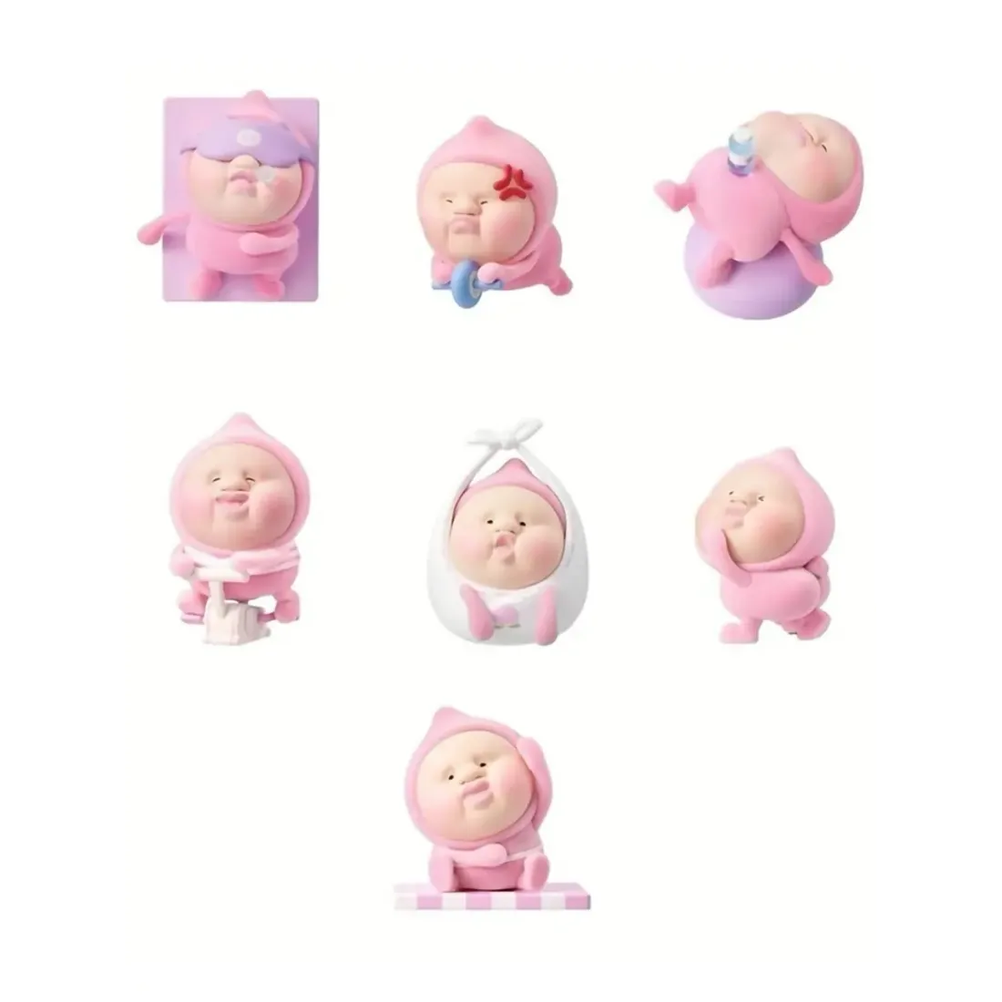Фигурка Аниме Kobitos Gym Challenges  Series Blind Box 1 шт 9 см MX2135