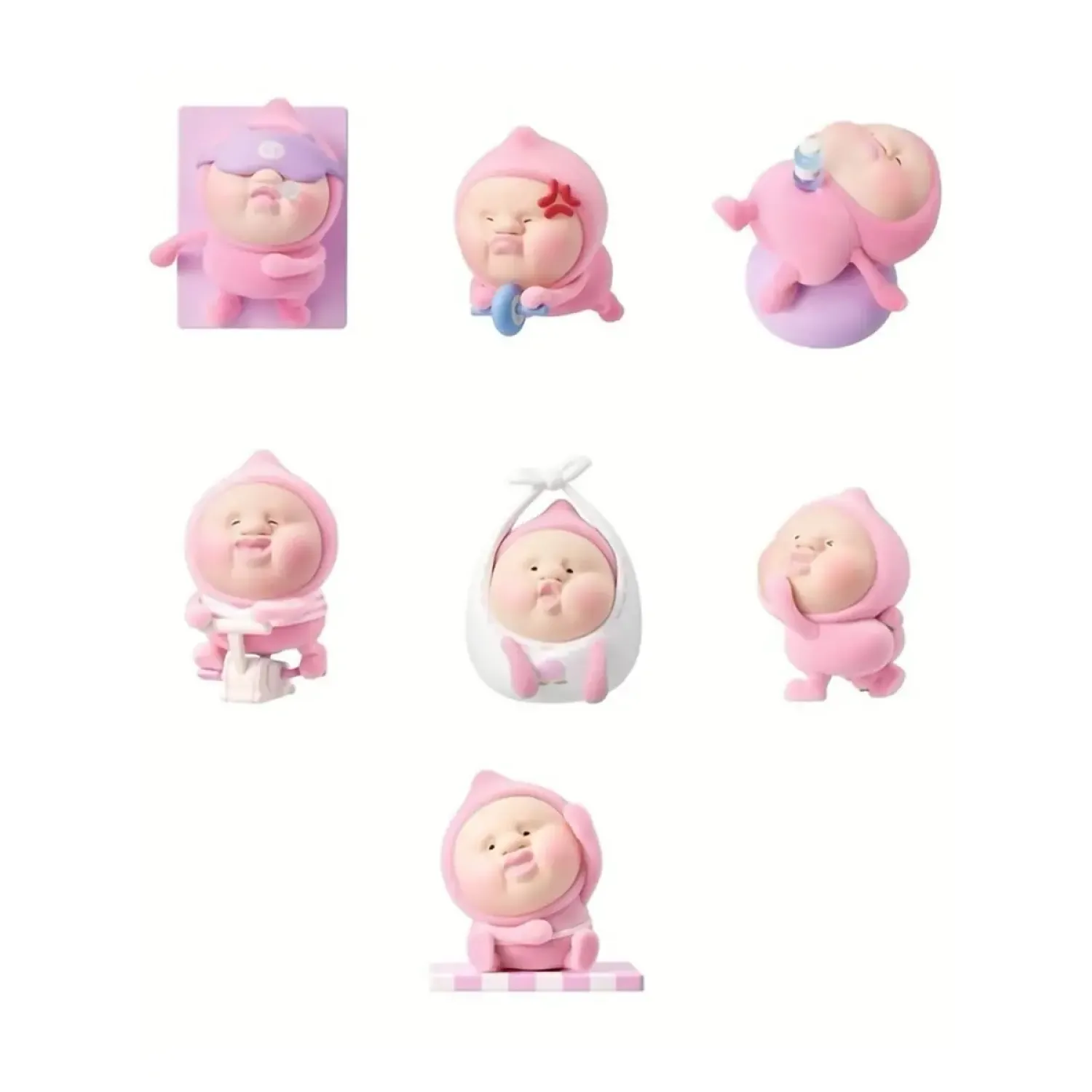 Фигурка Аниме Kobitos Gym Challenges  Series Blind Box 1 шт 9 см MX2135
