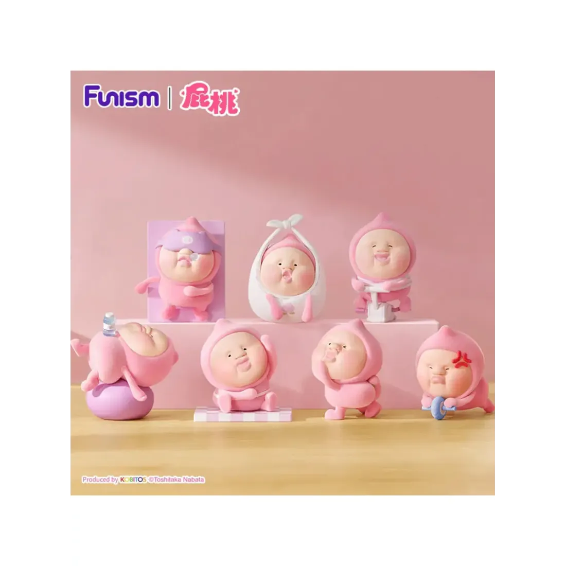 Фигурка Аниме Kobitos Gym Challenges  Series Blind Box 1 шт 9 см MX2135