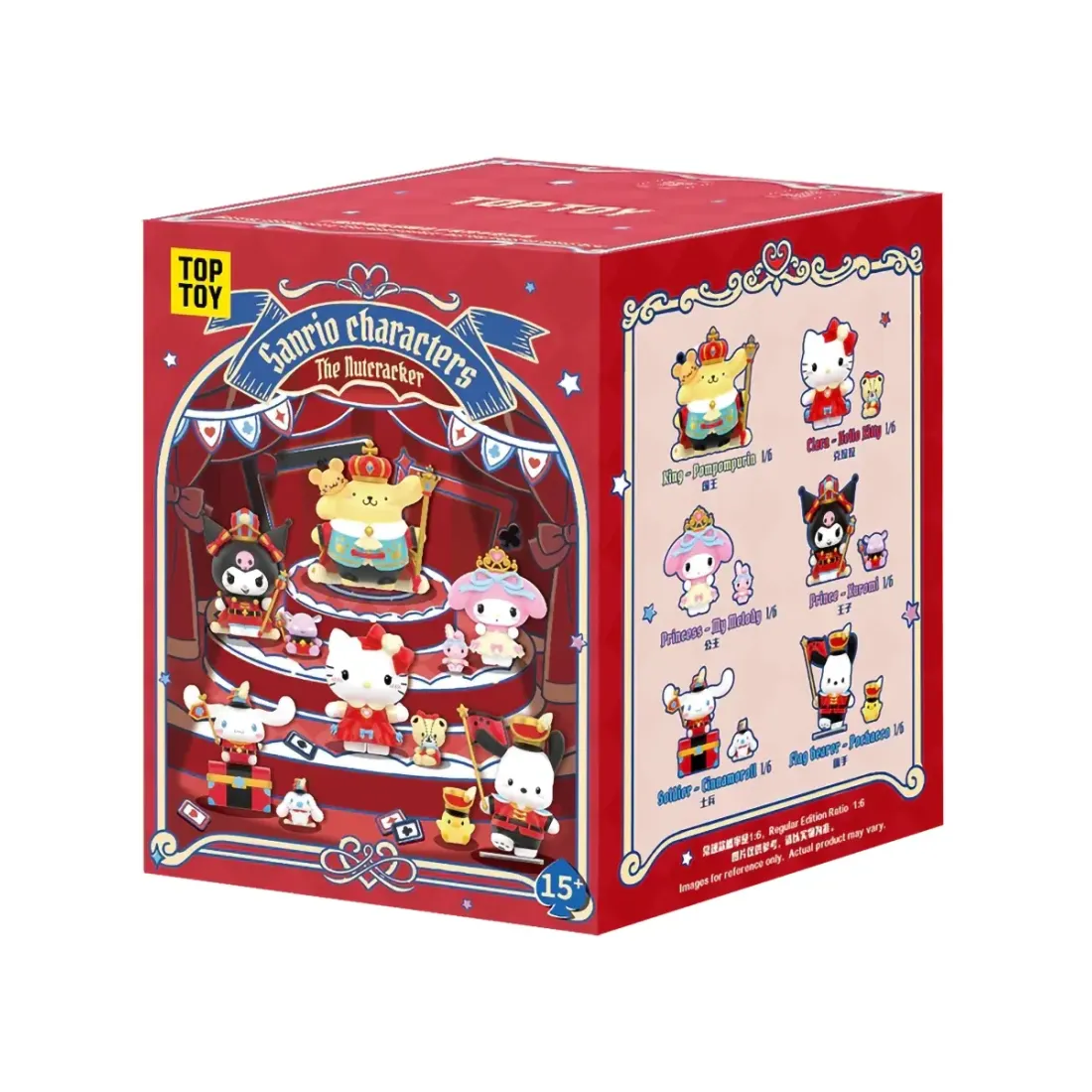 Фигурка Аниме Sanrio Family Nutcracker Series Blind box 1 шт 9 см