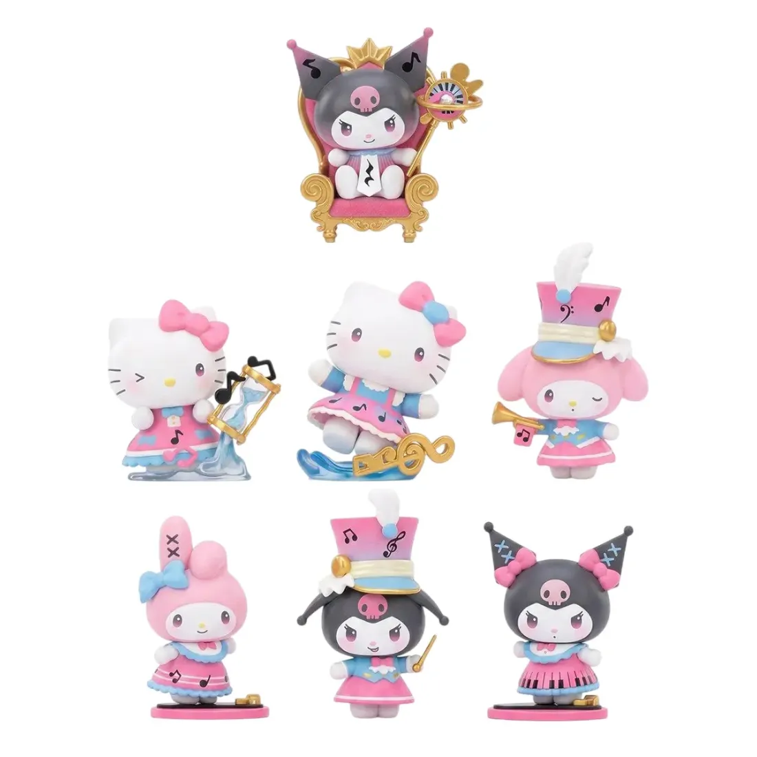 Фигурка Аниме Sanrio Family Time Travel Blind Boxes 1 шт 8 см