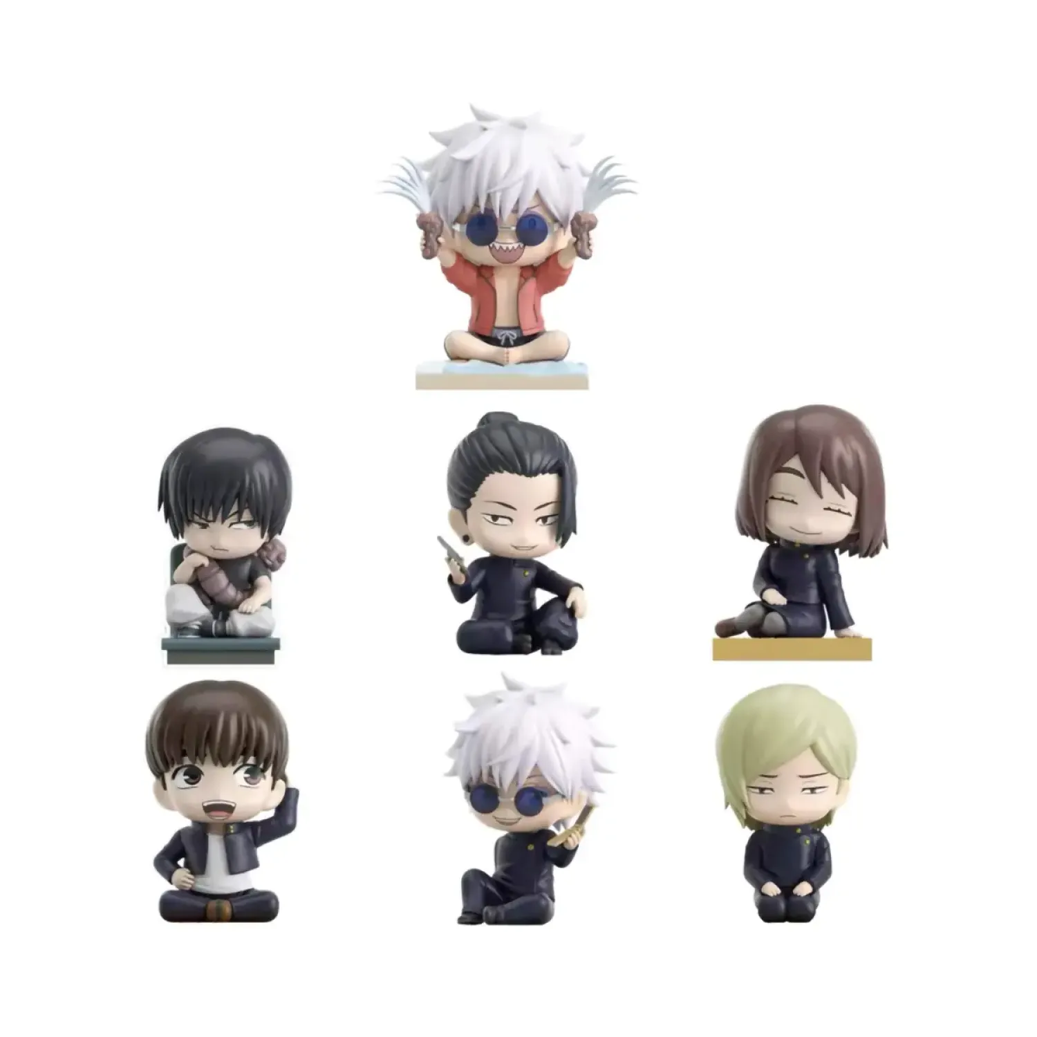 Фигурка Аниме Магическая битва Cute Sitting Blind Box 1 шт ZSMA-M101