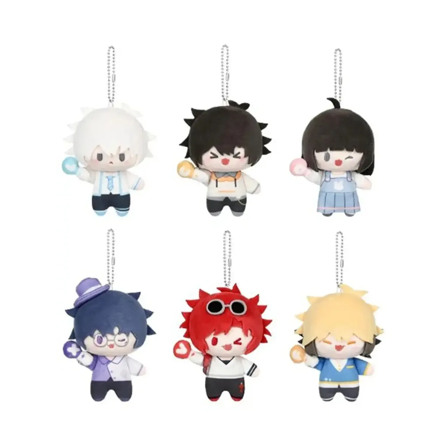 Фигурка Аниме Плюш Агент Времени MiniQ Promotional Blind Box 1 шт 10 см