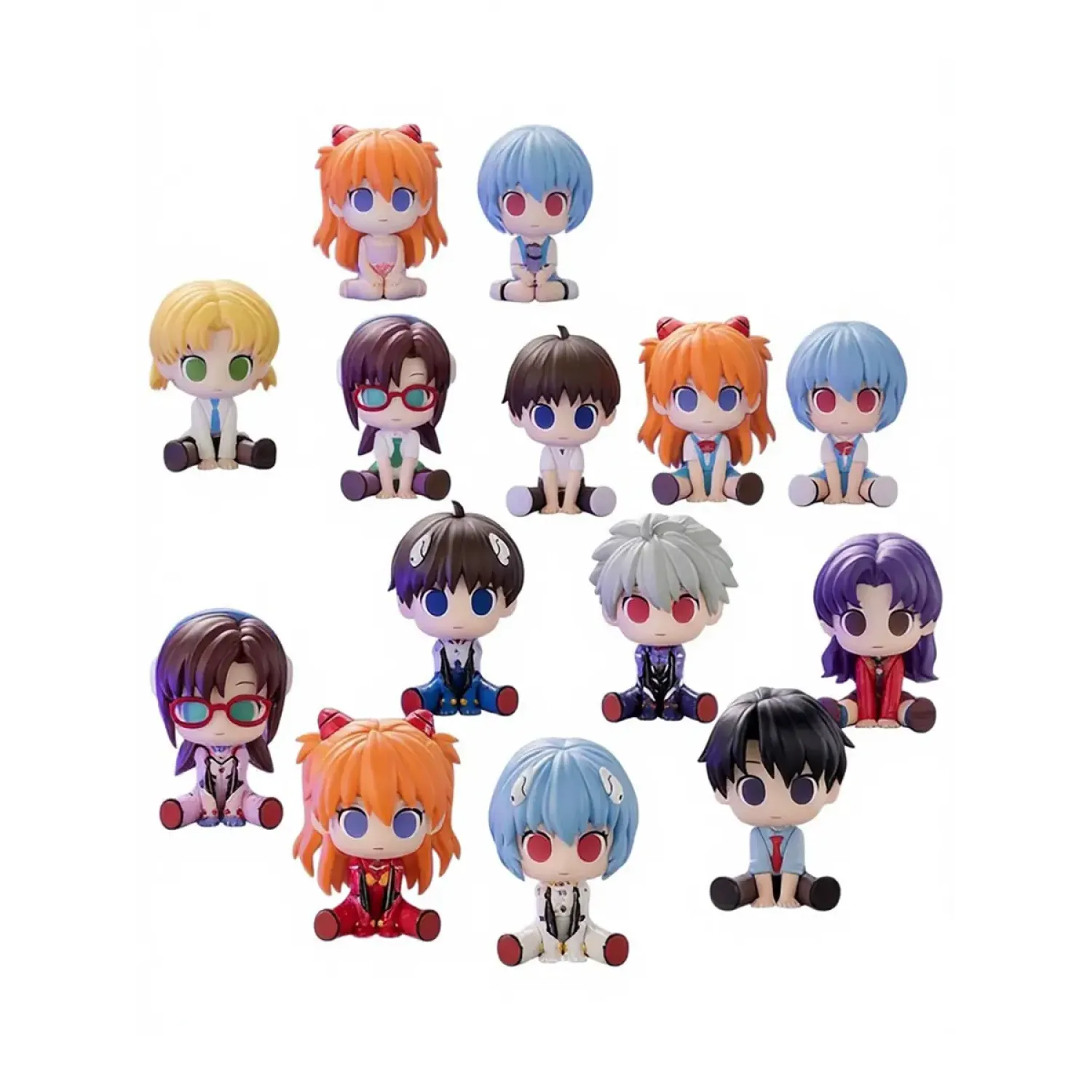 Фигурка Евангелион Blind Box Vol. 1: Mini Moe Project 5 см 1 шт  MX2132