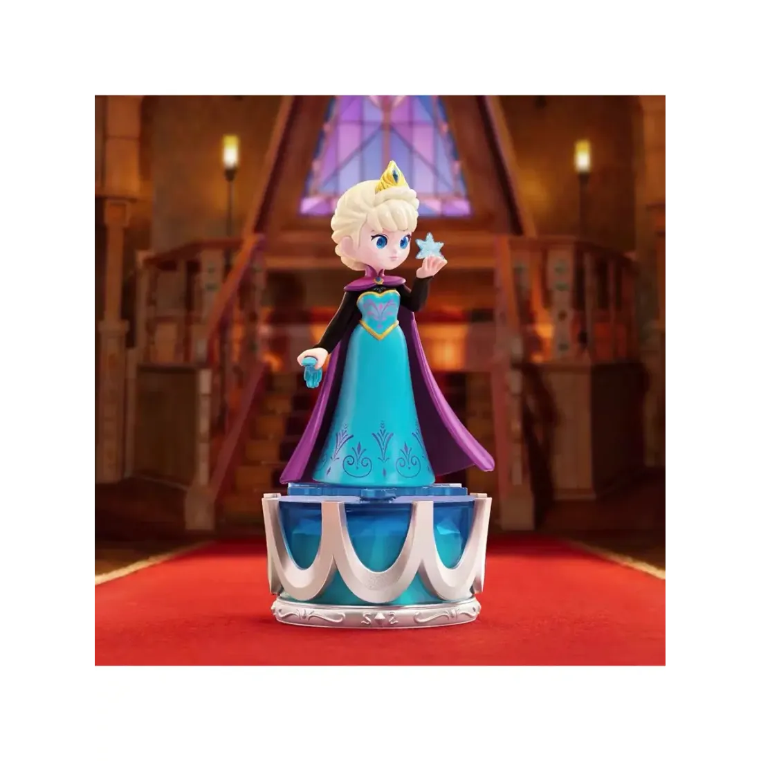 Фигурка с музыкальным механизмом Дисней Холодное сердце Эльза Blind Box 10 см 1 шт 6936785477949