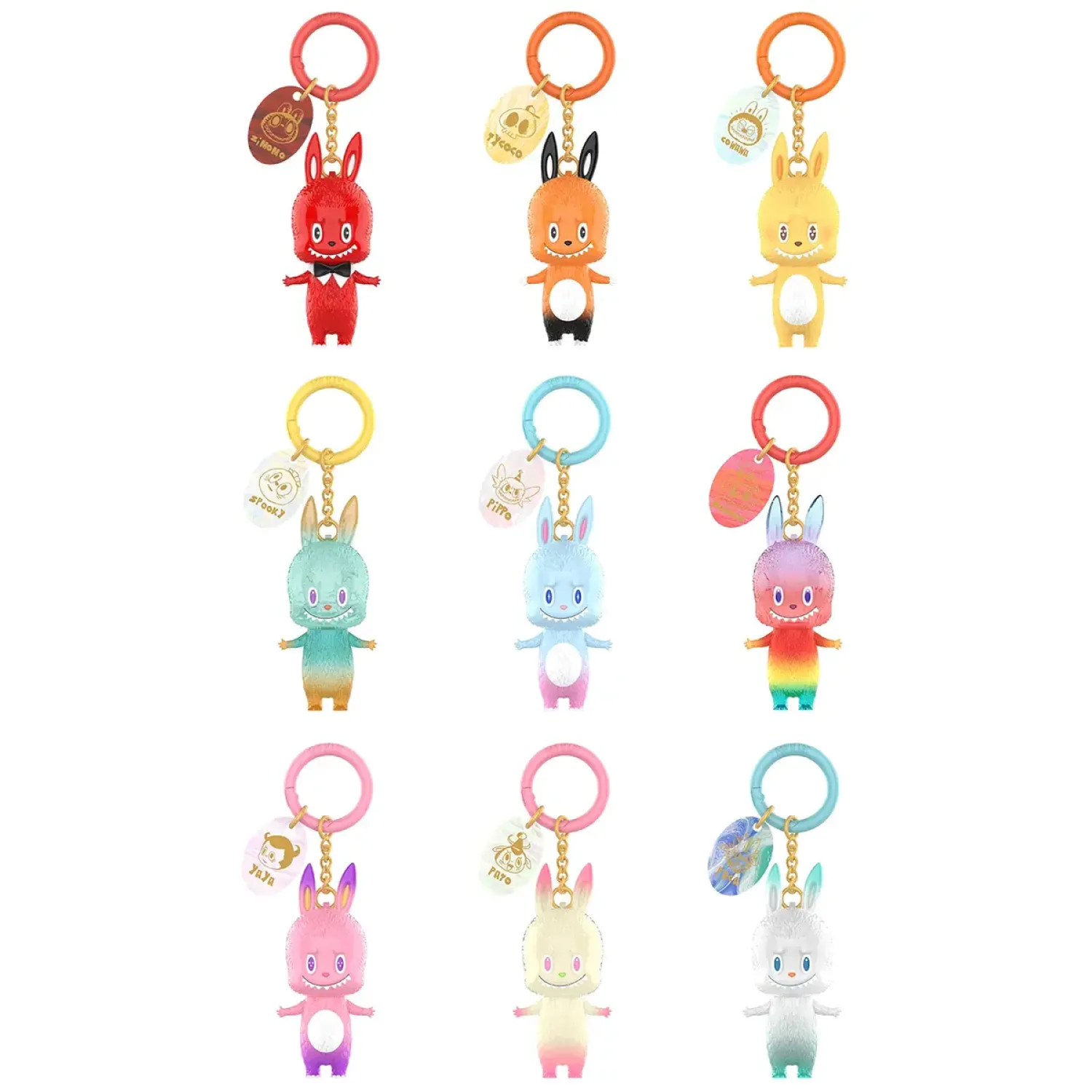 Брелок Pop Mart Labubu  10th Anniversary  Series 1 шт  691313077546
