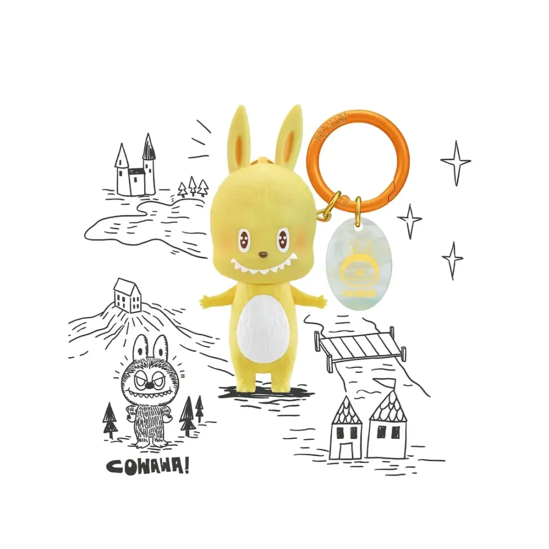 Брелок Pop Mart Labubu  10th Anniversary  Series 1 шт  691313077546