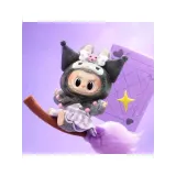 Брелок Аниме Pop Mart  Плюш Labubu  & Sanrio  Plush 1 шт  6941313015548