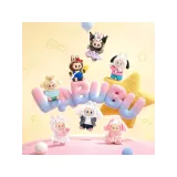 Брелок Аниме Pop Mart  Плюш Labubu  & Sanrio  Plush 1 шт  6941313015548
