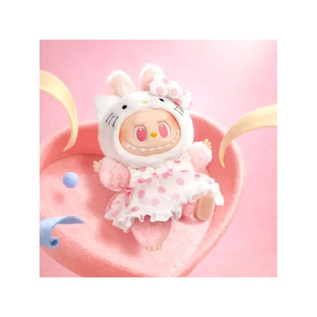 Брелок Аниме Pop Mart  Плюш Labubu  & Sanrio  Plush 1 шт  6941313015548