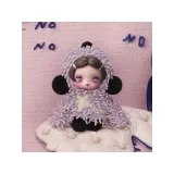 Брелок Аниме Pop Mart  Плюш Skullpanda  Don't Want To 1 шт  6979483527370