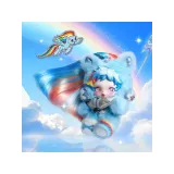 Брелок Аниме Pop Mart  Плюш Skullpanda  My Little Pony 1 шт  6941313066854