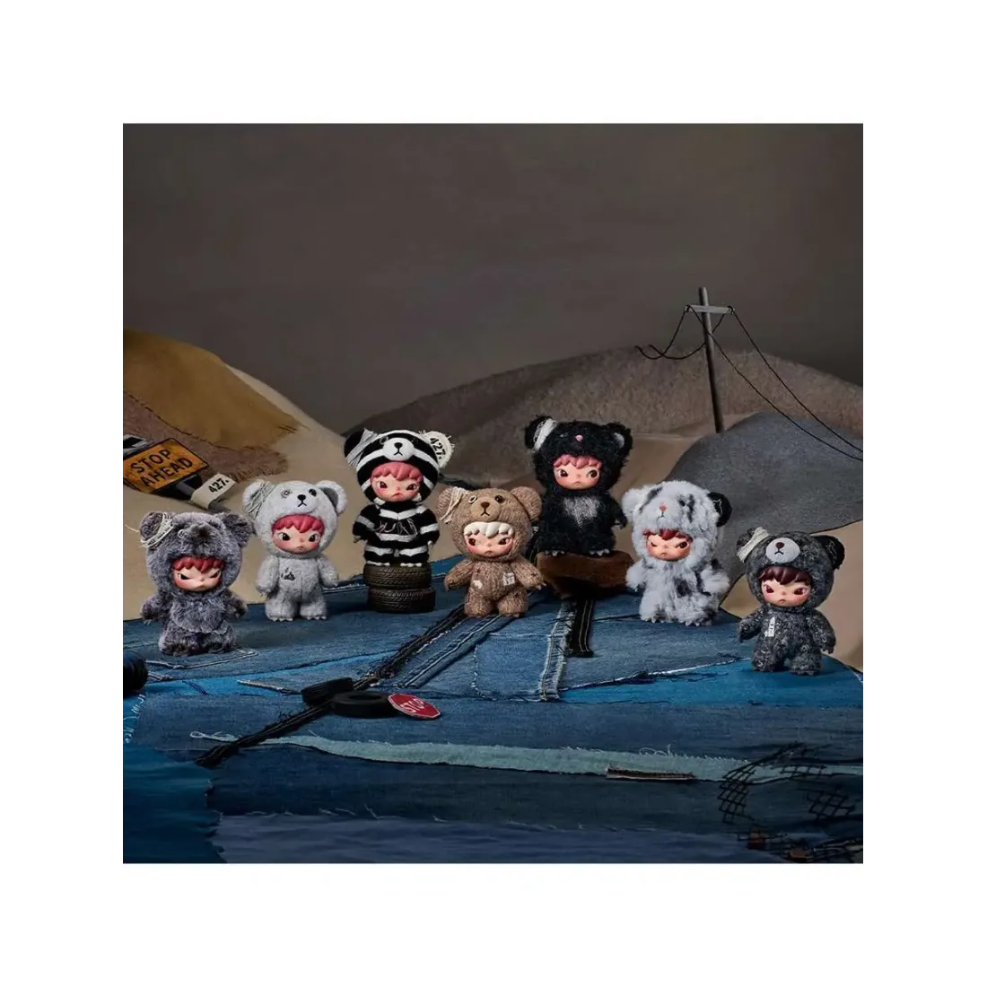 Брелок Аниме Pop Mart Плюш Hirono "Road  Trip Diary"  Blind Box 1 шт  6941313066090