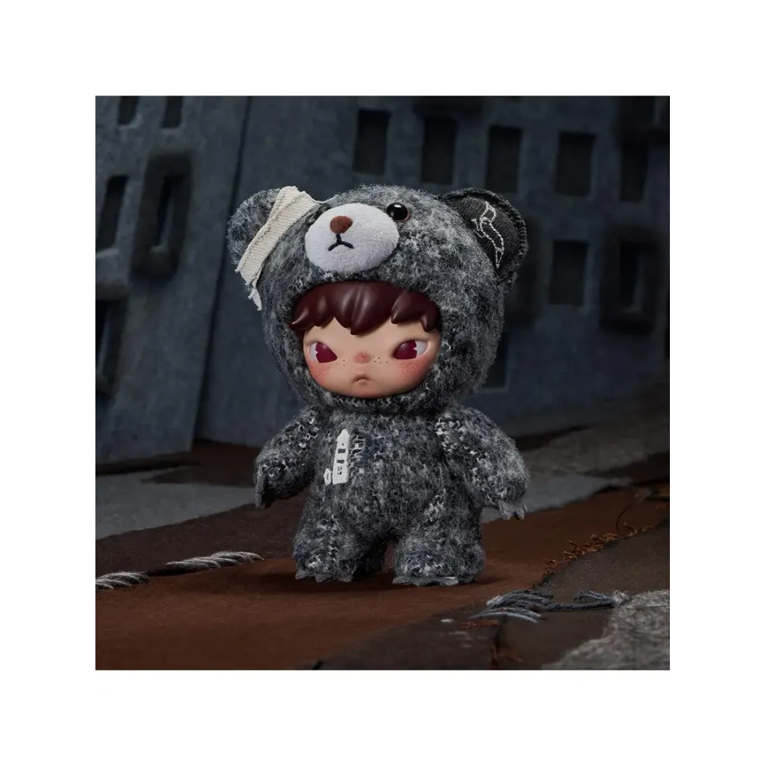 Брелок Аниме Pop Mart Плюш Hirono "Road  Trip Diary"  Blind Box 1 шт  6941313066090