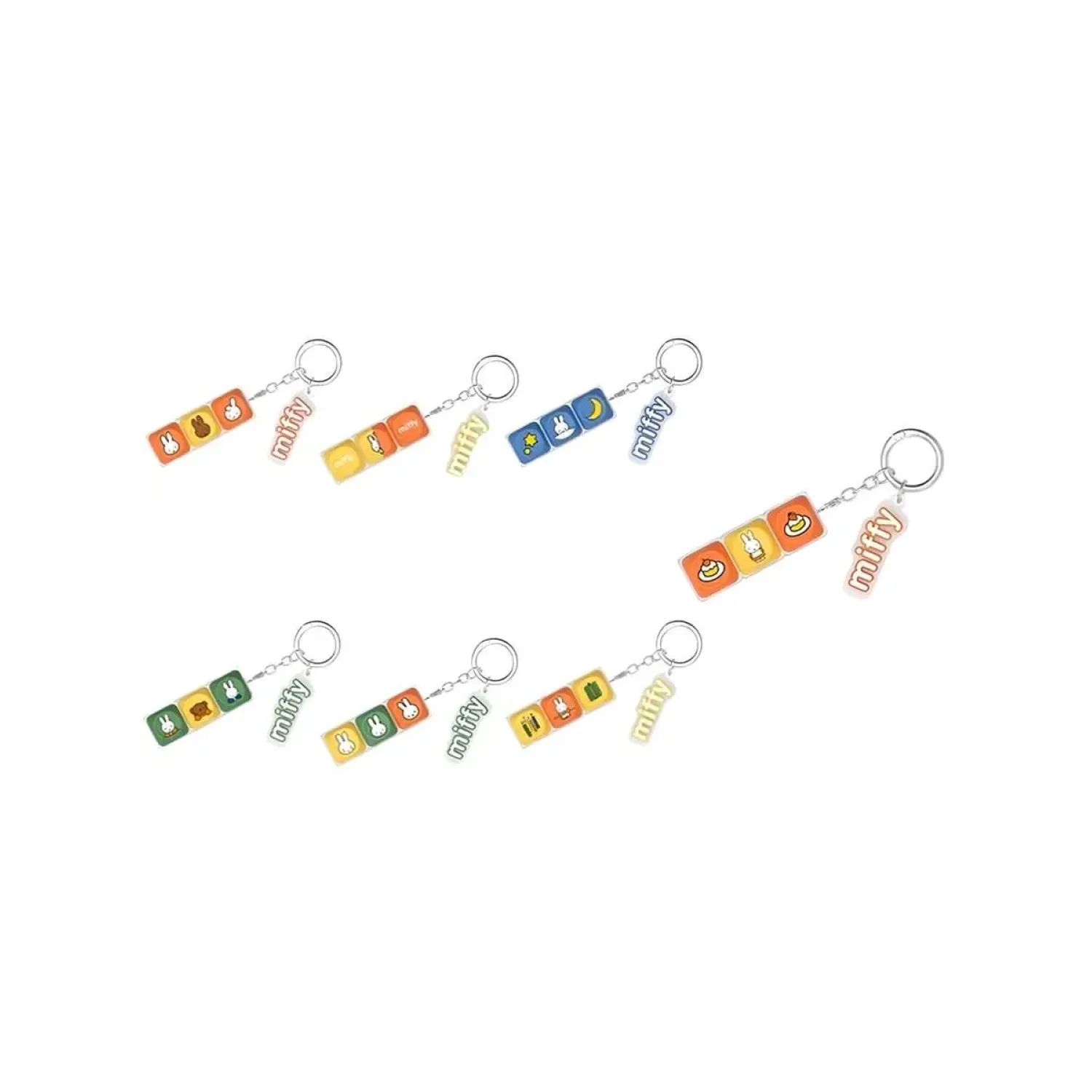 Брелок Кейкап Аниме Miffy Blind Box 1 шт 6973604542235
