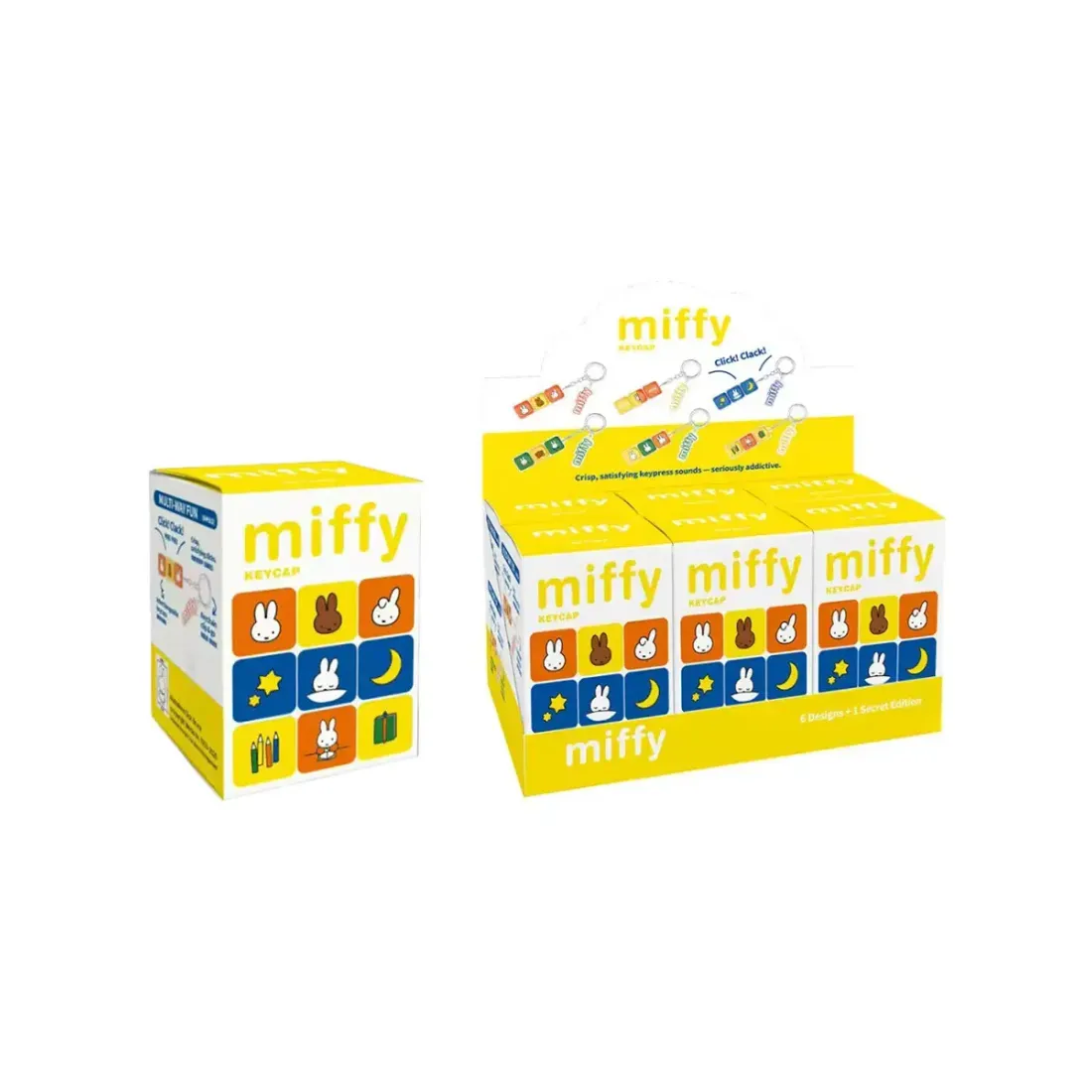 Брелок Кейкап Аниме Miffy Blind Box 1 шт 6973604542235