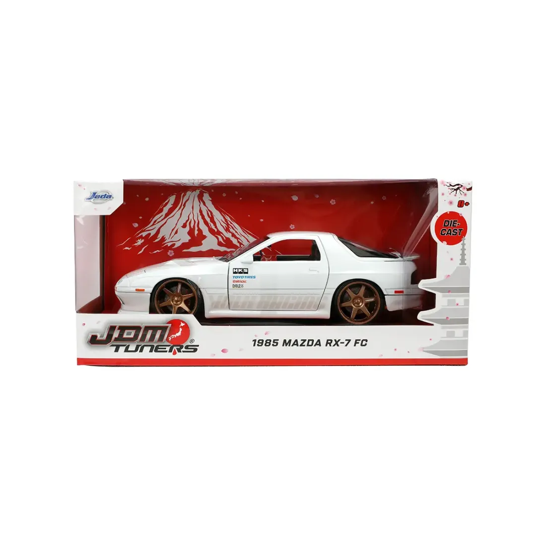 Модель Машинки 1:24 JDM Tuners 1985 Mazda RX7 FC 35955