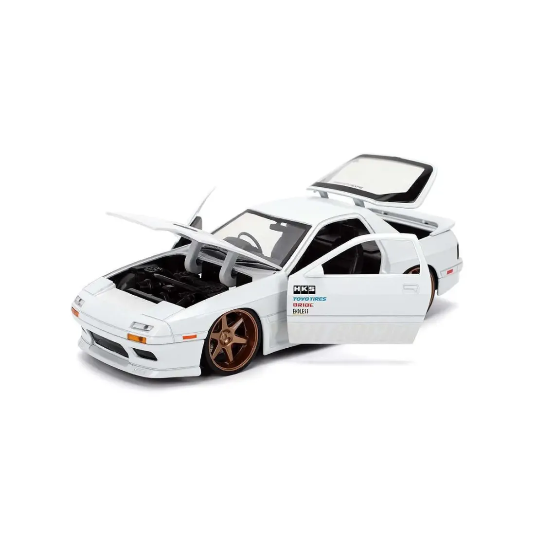 Модель Машинки 1:24 JDM Tuners 1985 Mazda RX7 FC 35955