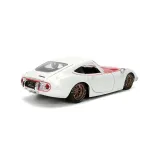 Модель Машинки 1:24 Pink Slips 1967 Toyota 2000GT Starlight Pearl White 36029