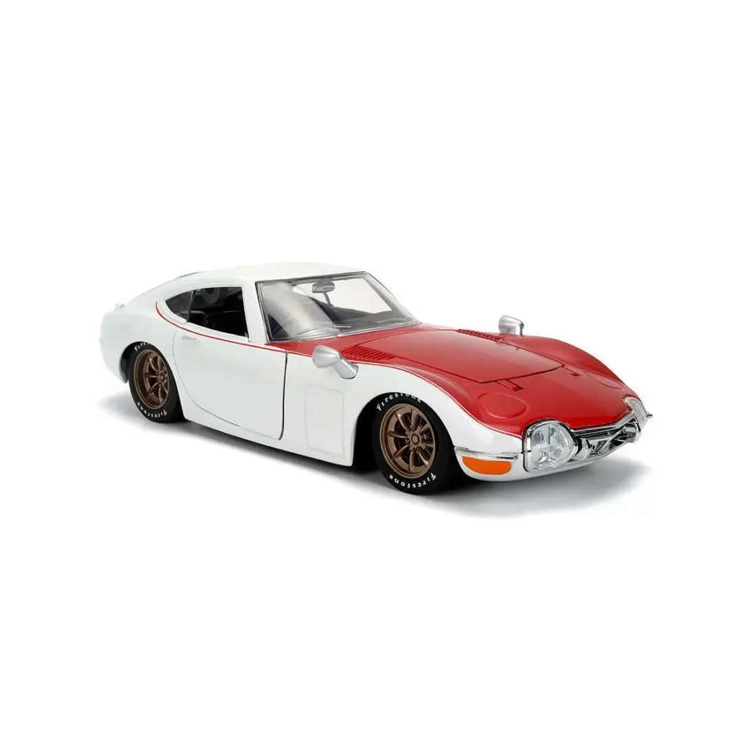 Модель Машинки 1:24 Pink Slips 1967 Toyota 2000GT Starlight Pearl White 36029