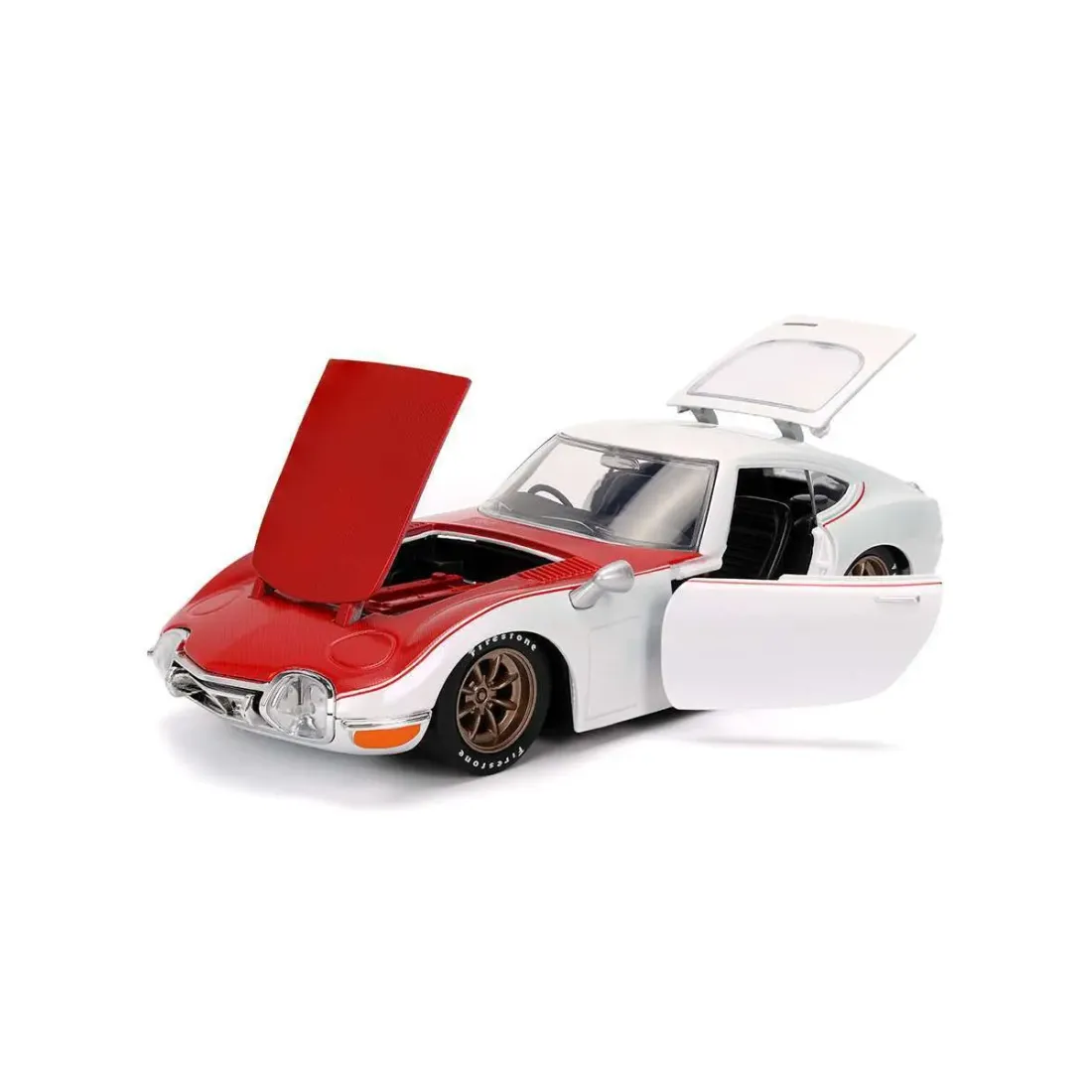 Модель Машинки 1:24 Pink Slips 1967 Toyota 2000GT Starlight Pearl White 36029
