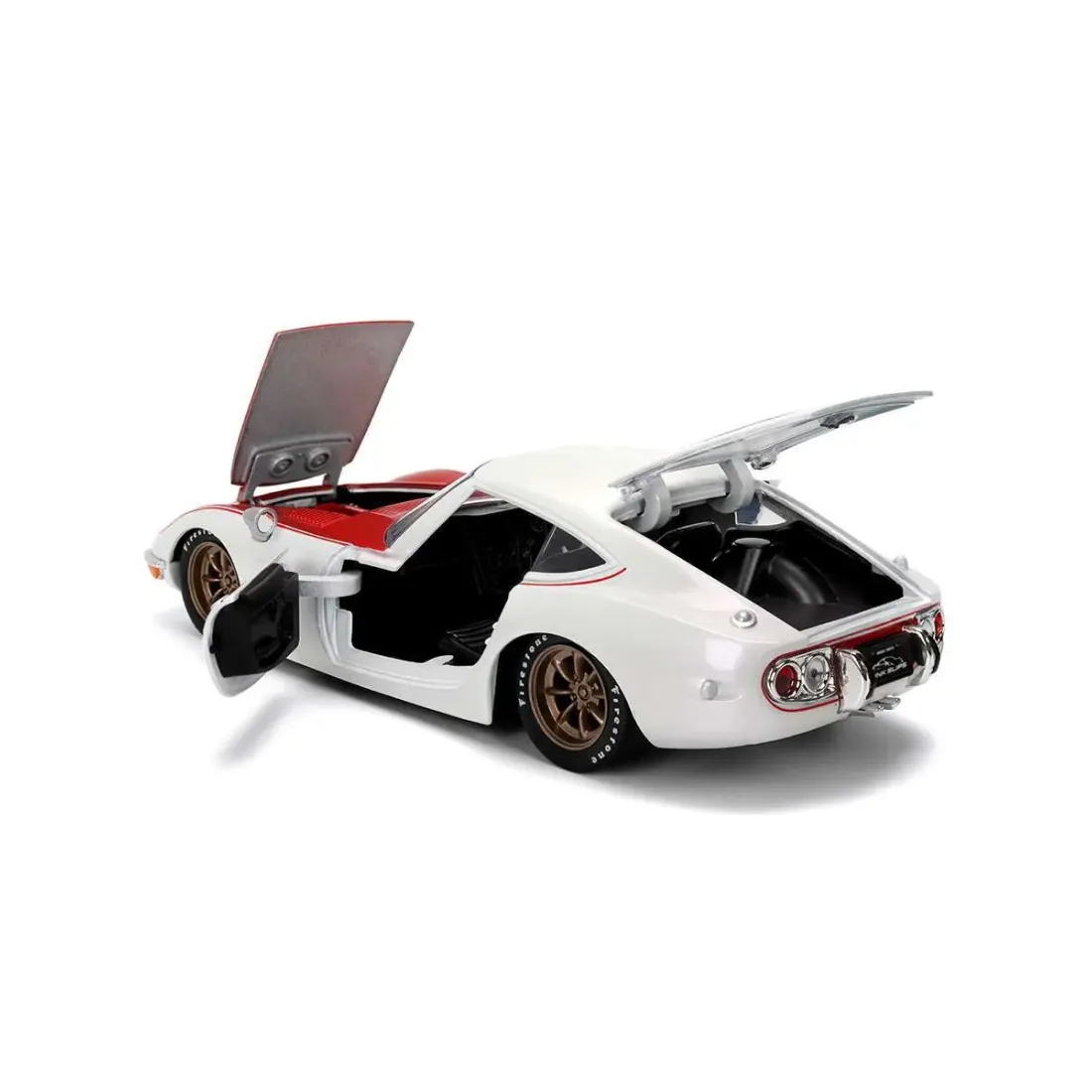 Модель Машинки 1:24 Pink Slips 1967 Toyota 2000GT Starlight Pearl White 36029