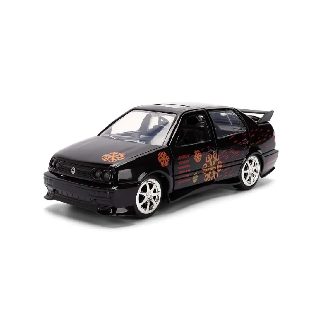 Модель Машинки Форсаж 1:32 FF 1995 VW Jetta Glossy Black 35628