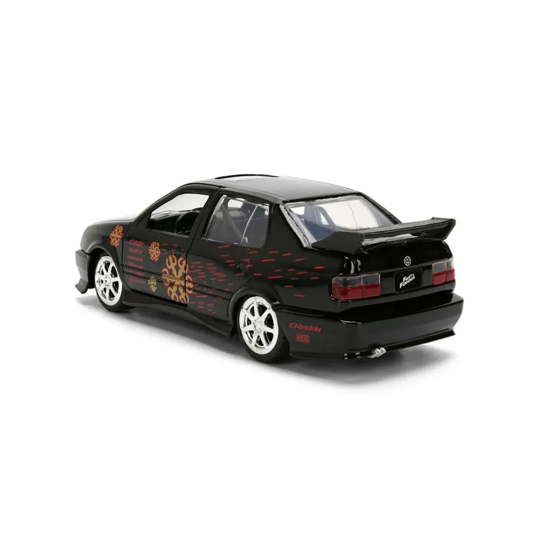 Модель Машинки Форсаж 1:32 FF 1995 VW Jetta Glossy Black 35628