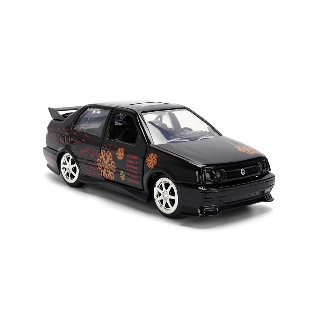 Модель Машинки Форсаж 1:32 FF 1995 VW Jetta Glossy Black 35628