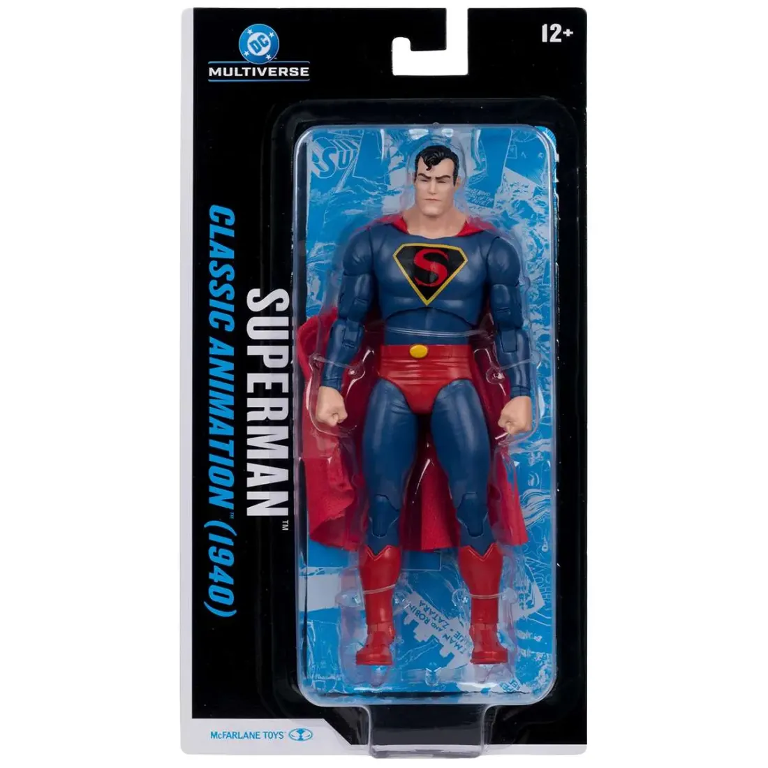 Фигурка DC Multiverse Superman Classic Animation 1940 Супермен 18 см 18052