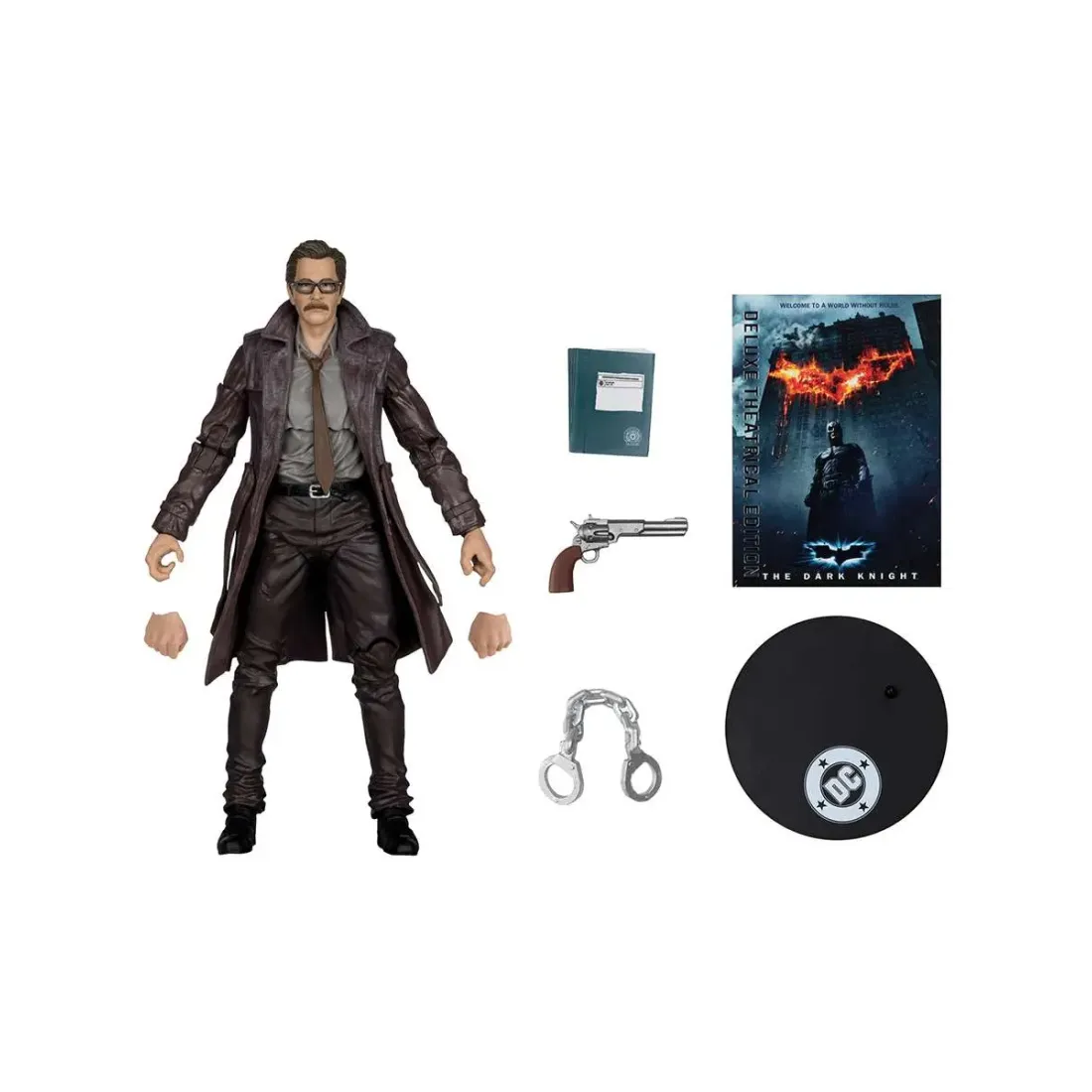 Фигурка DC Theatrical Deluxe Темный Рыцарь Джеймс Гордон 18 см 17897