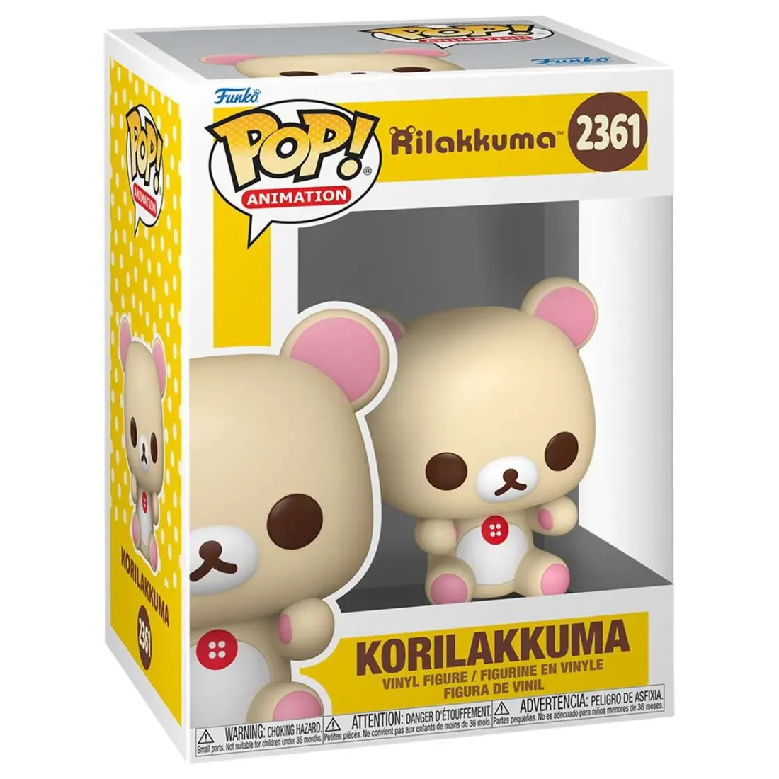 Фигурка Funko POP! Animation Rilakkuma Korilakkuma (2361) 93877
