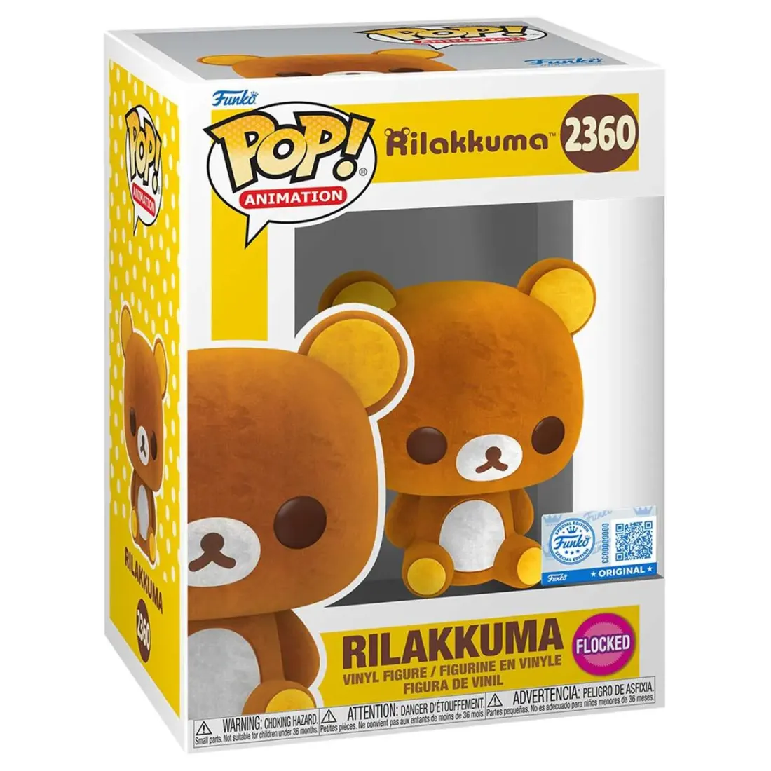 Фигурка Funko POP! Animation Rilakkuma Rilakkuma (FL) (Exc) (2360) 94113