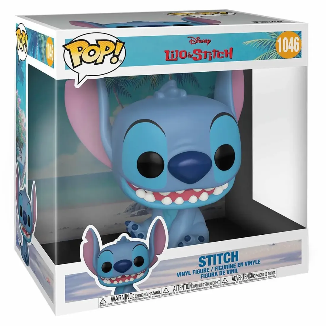 Фигурка Funko POP! Disney Lilo & Stitch Stitch 10" (1046) 55618