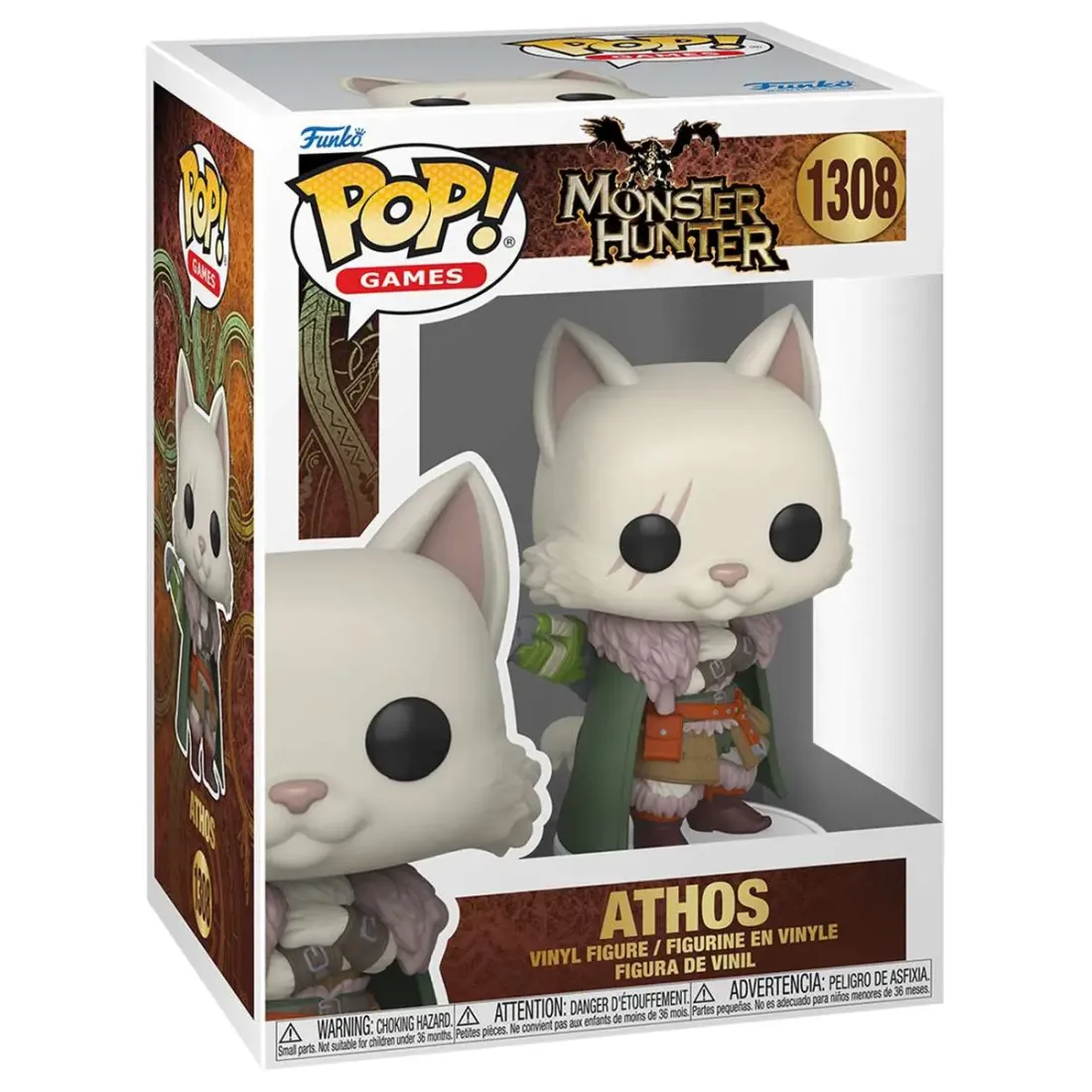 Фигурка Funko POP! Games Monster Hunter Wilds Athos​ (1308) 93942