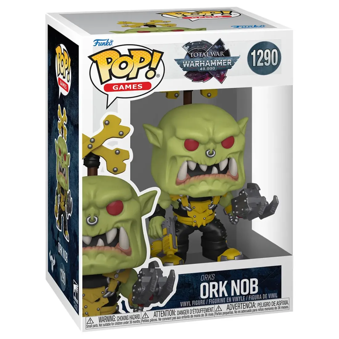 Фигурка Funko POP! Games Warhammer 40K Ork Nob (1290) 93514